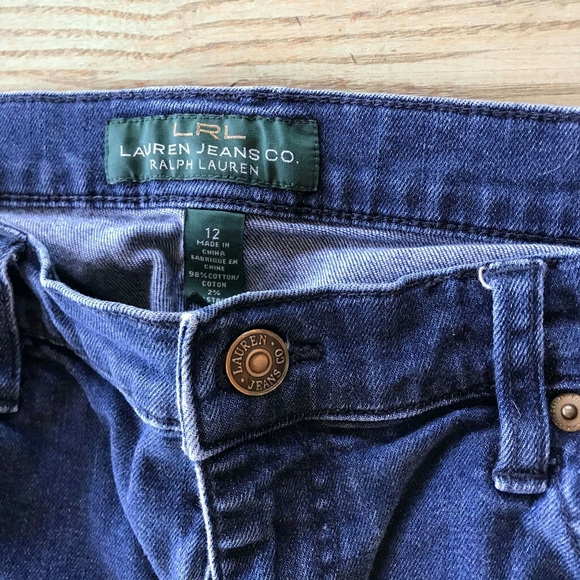 Lauren Ralph Lauren Modern Flare Jean Size 12 - Picture 2 of 5